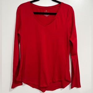 NWOT Long Sleeve V-Neck T Shirt